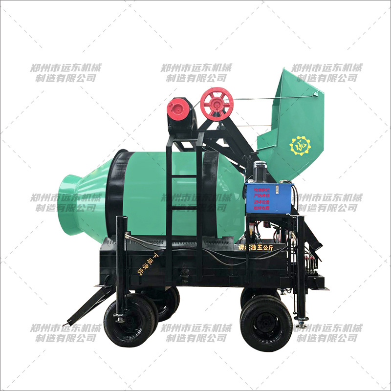 JZM1500型柴油液壓翻斗攪拌機(jī)(圖1) JZM1500型柴油液壓翻斗攪拌機(jī)(圖1)