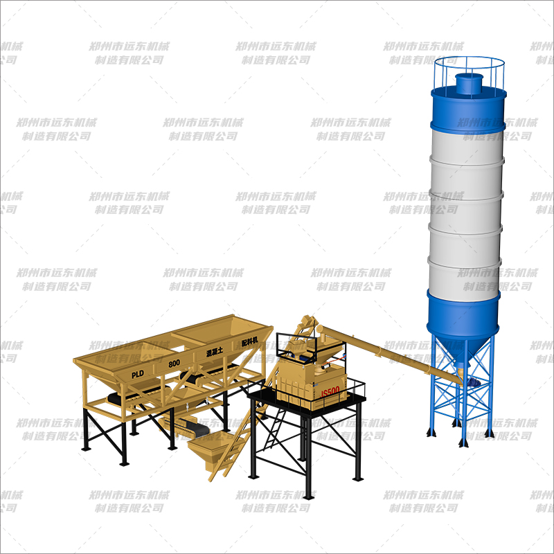 HZS25簡(jiǎn)易站(500+2倉)(圖4) HZS25簡(jiǎn)易站(500+2倉)(圖4)