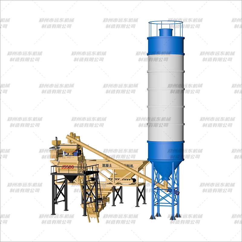 HZS25簡(jiǎn)易站(500+3倉)(圖2) HZS25簡(jiǎn)易站(500+3倉)(圖2)