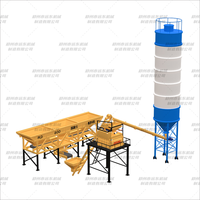 HZS25簡(jiǎn)易站(500+3倉)(圖4) HZS25簡(jiǎn)易站(500+3倉)(圖4)