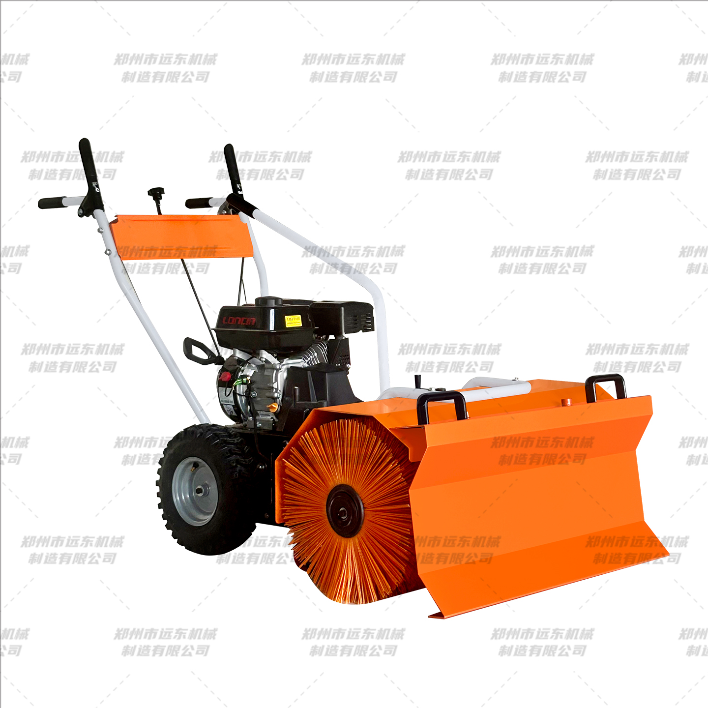 6.5馬力手啟動(dòng)手推式掃雪機(jī)(圖1)